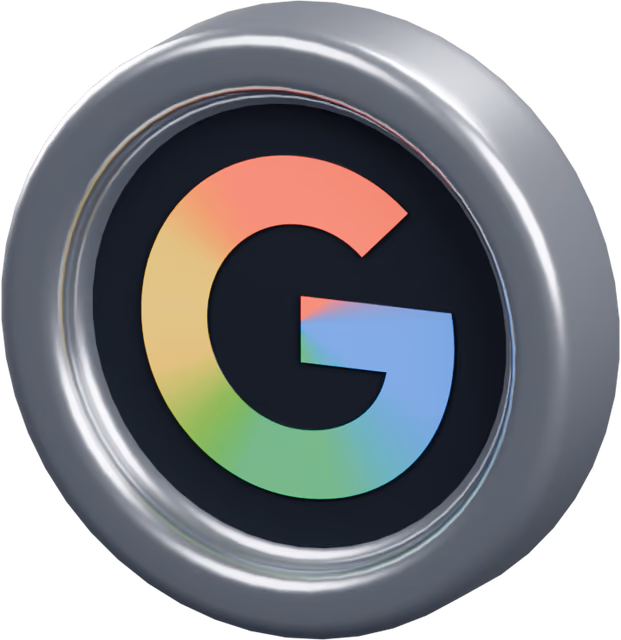 Moneda del token de acciones de Google